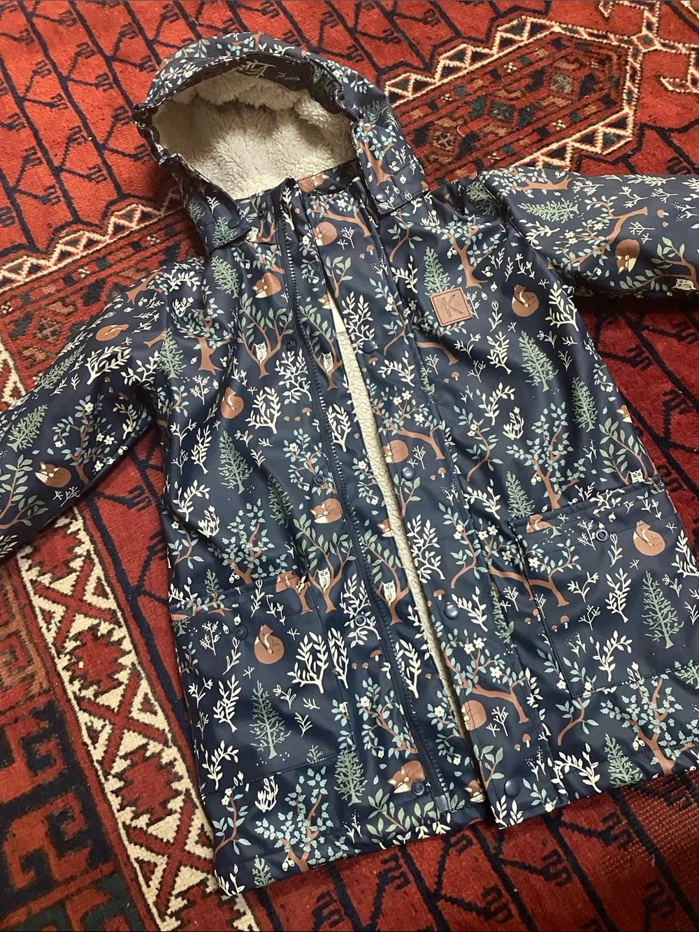 Kuling 3/4 insulated rain jacket